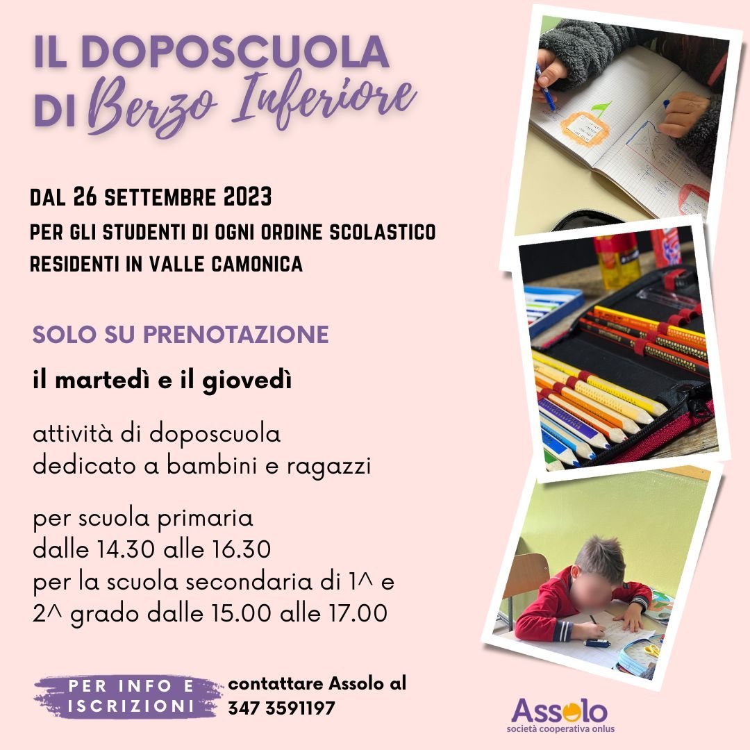 Doposcuola Berzo Inferiore 2023_2024
