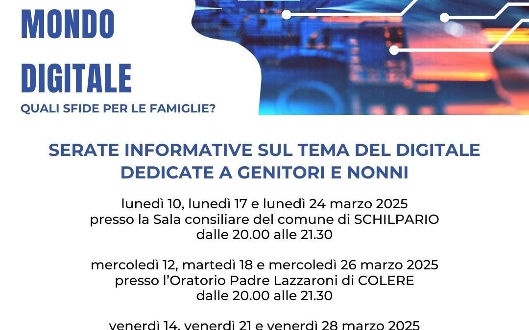 CRESCIAMO INSIEME NEL MONDO DIGITALE